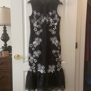 Teri Jon lace evening dress